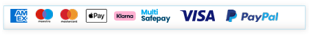 Akzeptierte Zahlungsarten: American Express, Google Pay, Klarna, Maestro, Mastercard, PayPal